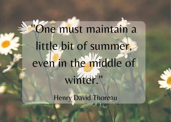 Thoreau winter quote